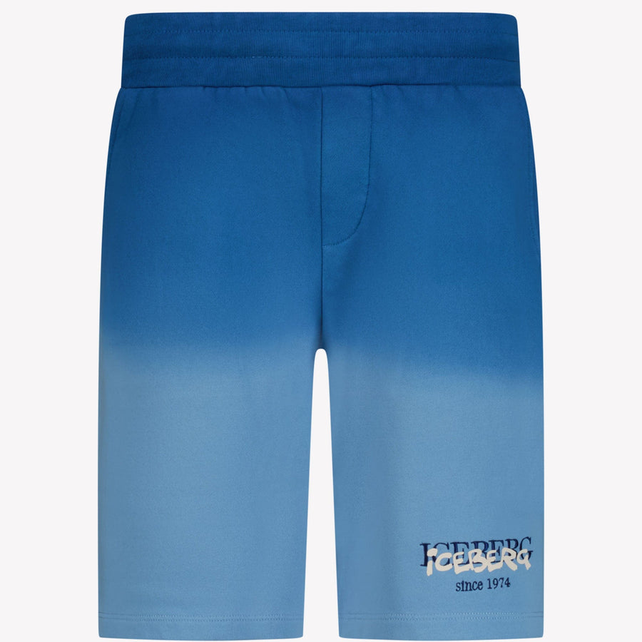 Iceberg Kinder Jongens Shorts Blauw 4Y