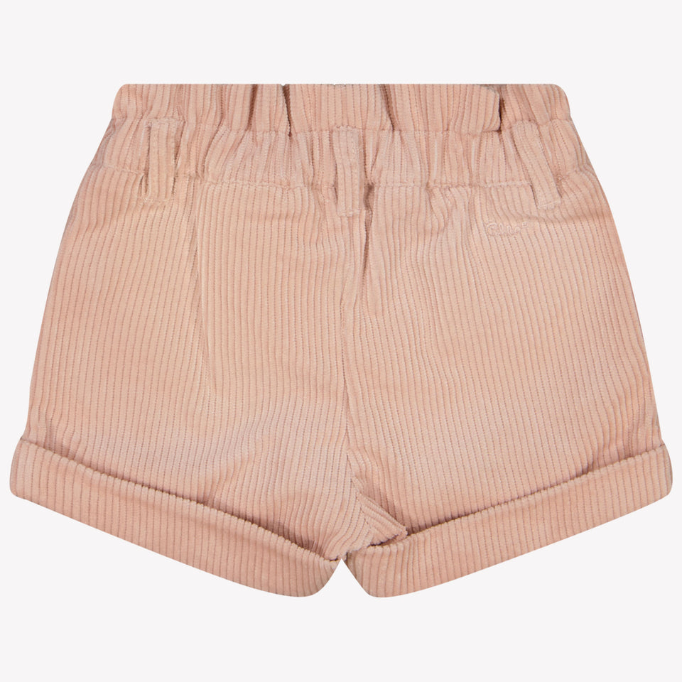 Chloé baby girls Shorts Light Pink