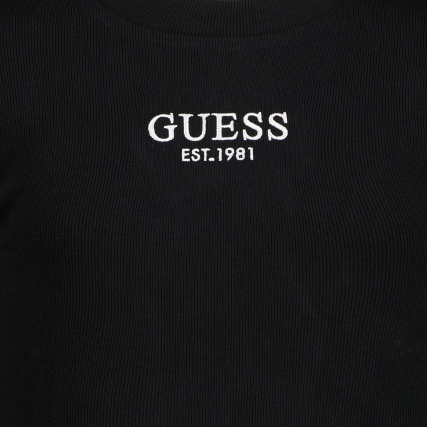 Guess Enfant Filles T-shirt Noir