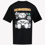 Moschino T-shirt unisex czarny