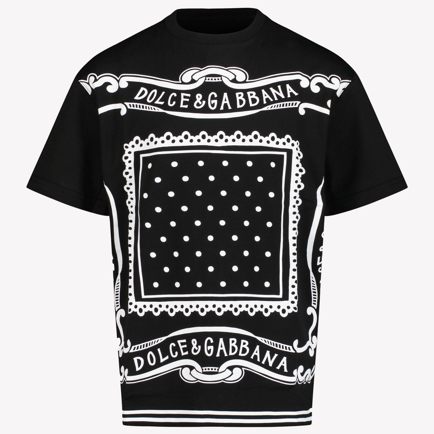 Dolce & Gabbana Kinderjungen im T-Shirt Schwarz