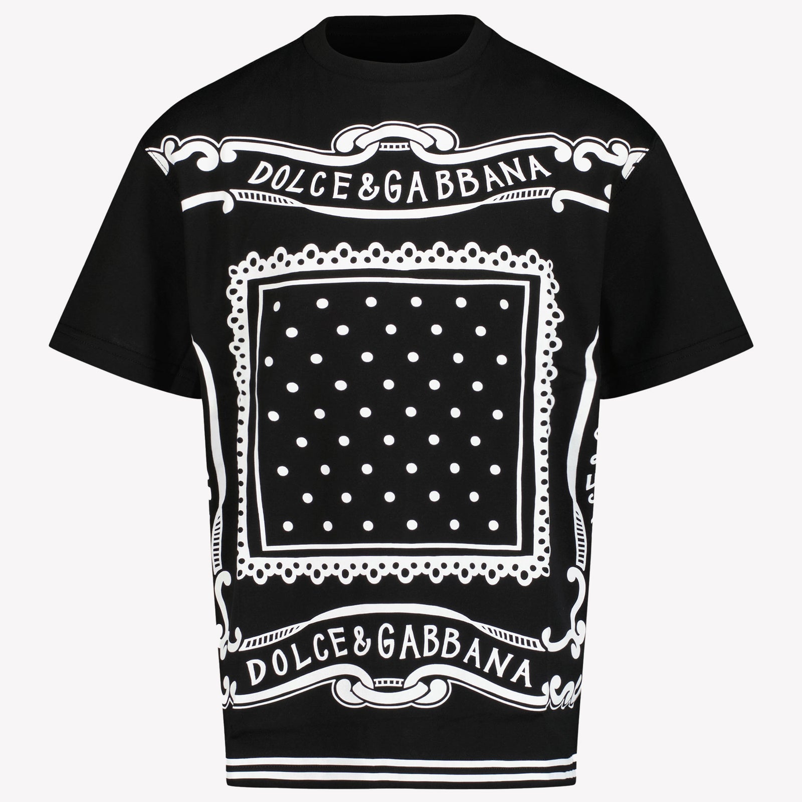 Dolce & Gabbana Kinderjungen im T-Shirt Schwarz