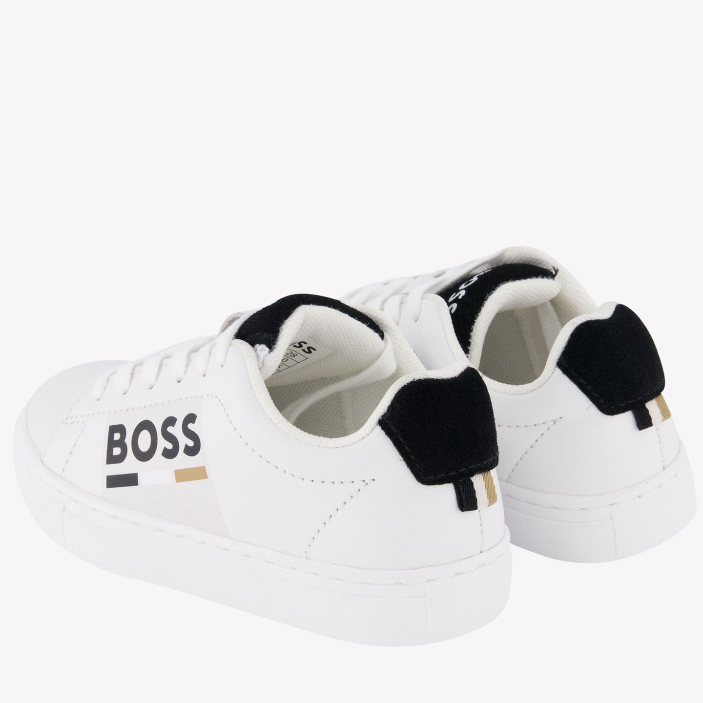 Boss Jongens Sneakers Wit 27