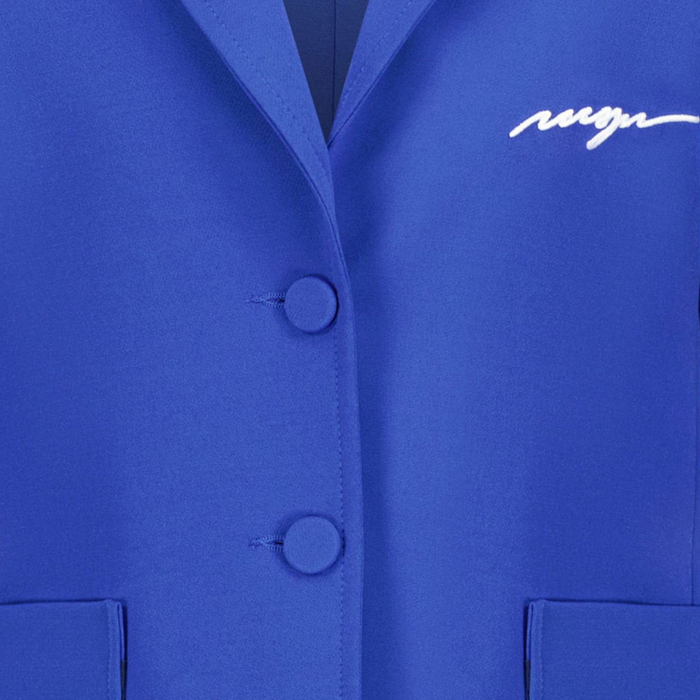 MSGM Filles Veste Bleu Cobalt