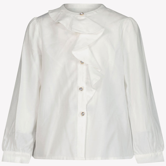 Abel & Lula Niño Chicas Blusa Blanco