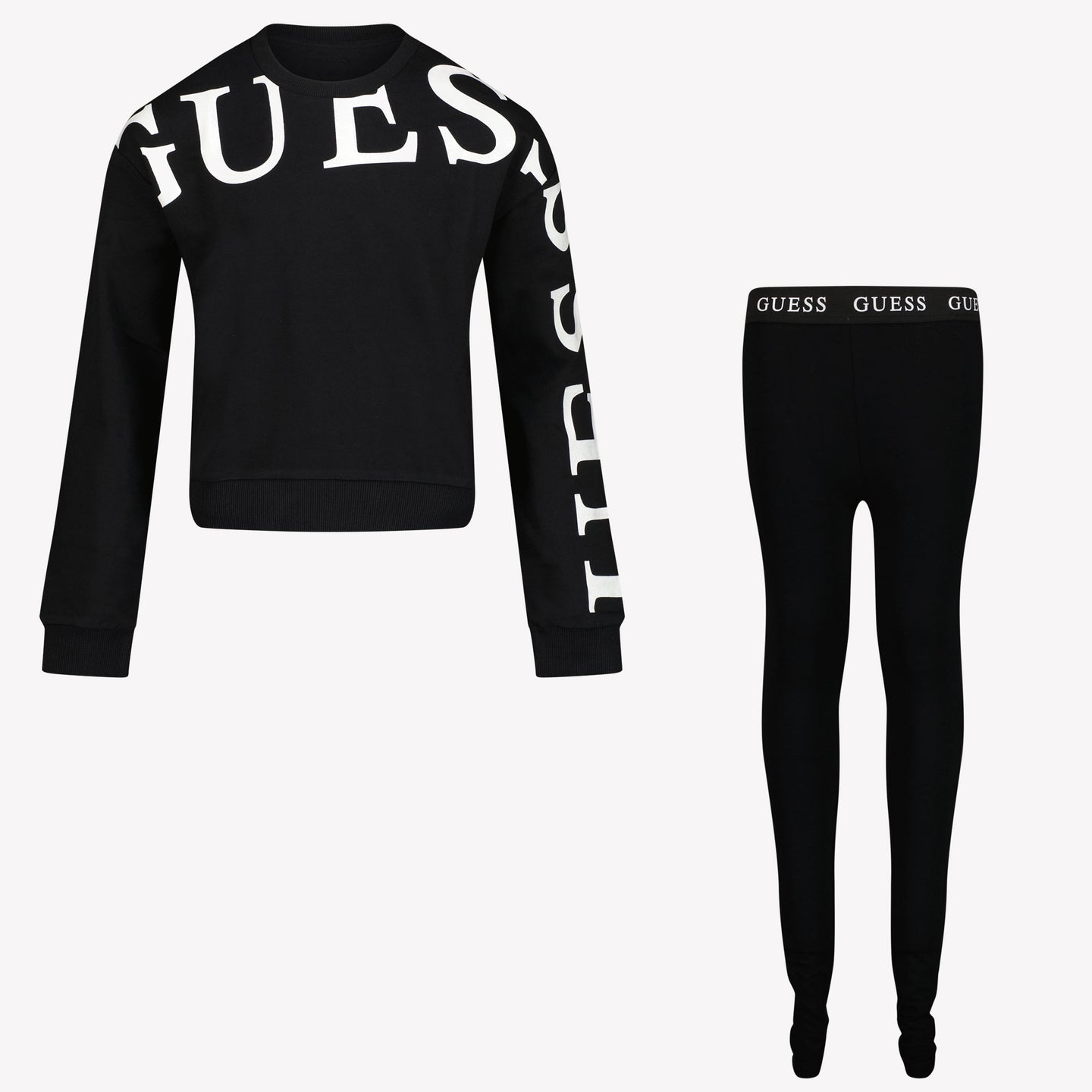 Guess Filles Tenue de jogging Noir