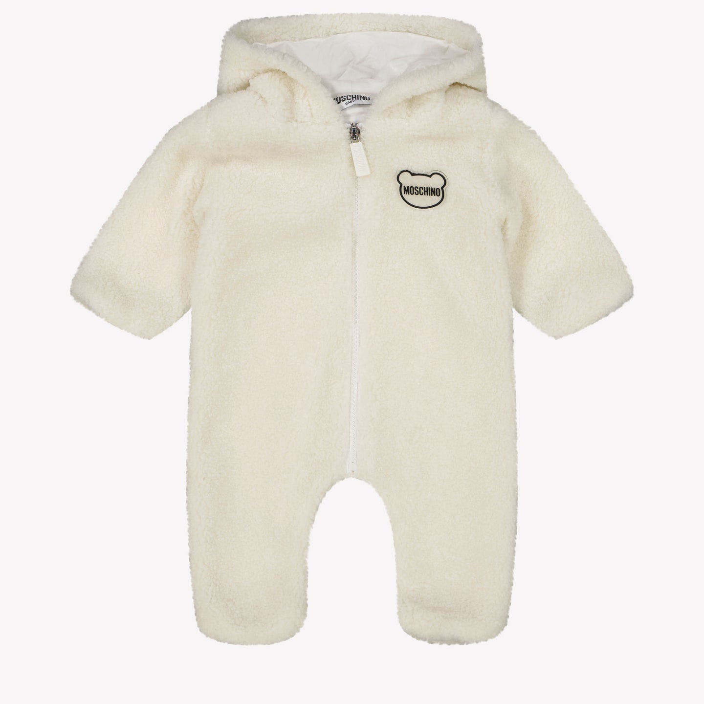 Moschino Bambino Unisex Tuta in scatola Off White