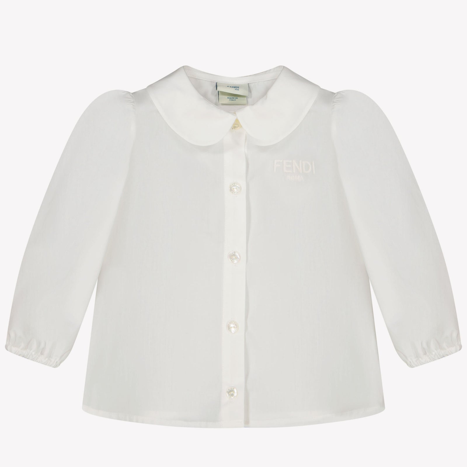 Fendi Baby Mädchen Bluse Weiß