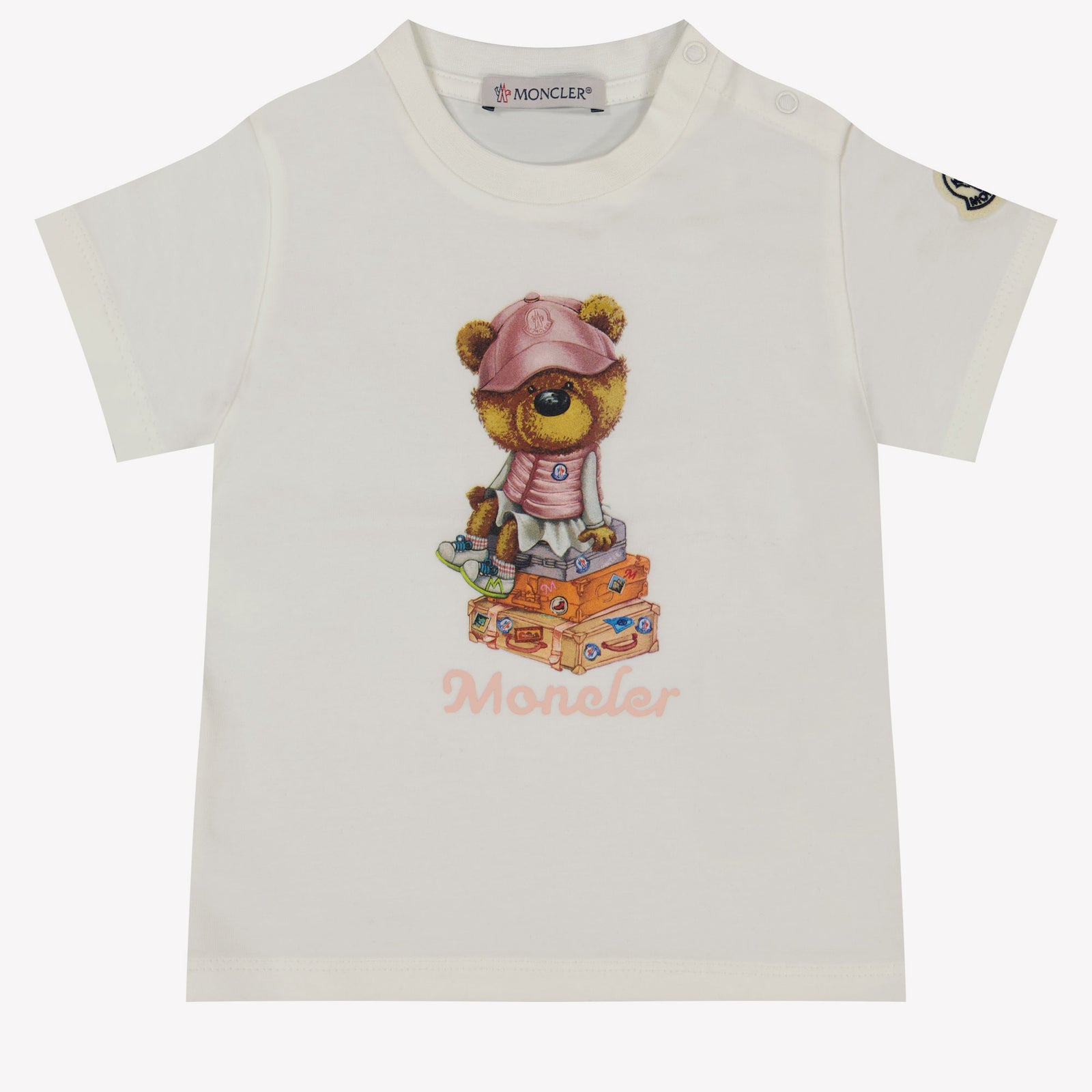 Moncler Bebé Chicas Camiseta en Blanco