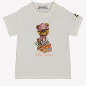 Moncler Bébé Filles T-shirt Blanc