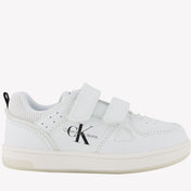 Calvin Klein Kinder Unisex Sneakers Weiß