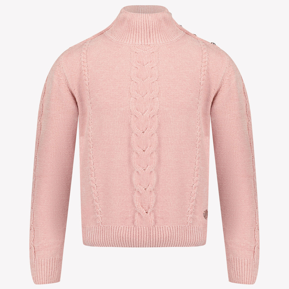 Guess Enfant Filles Pull-over Rose Léger