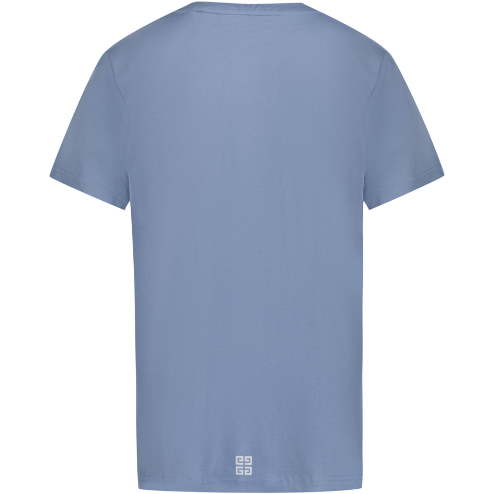 Givenchy Kinder Jongens T-Shirt Licht Blauw