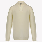 Antony Morato Garçons Pull-over Blanc