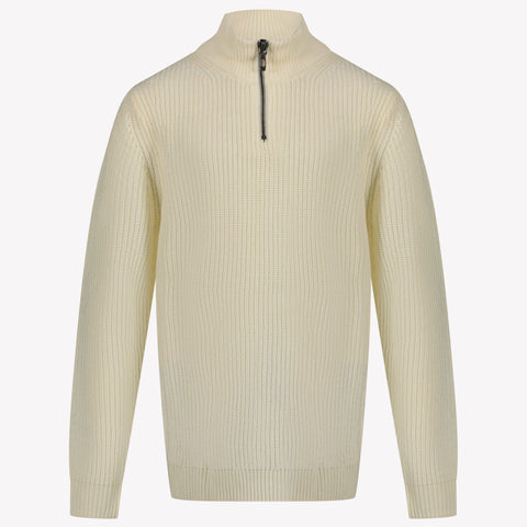 Antony Morato Garçons Pull-over Blanc