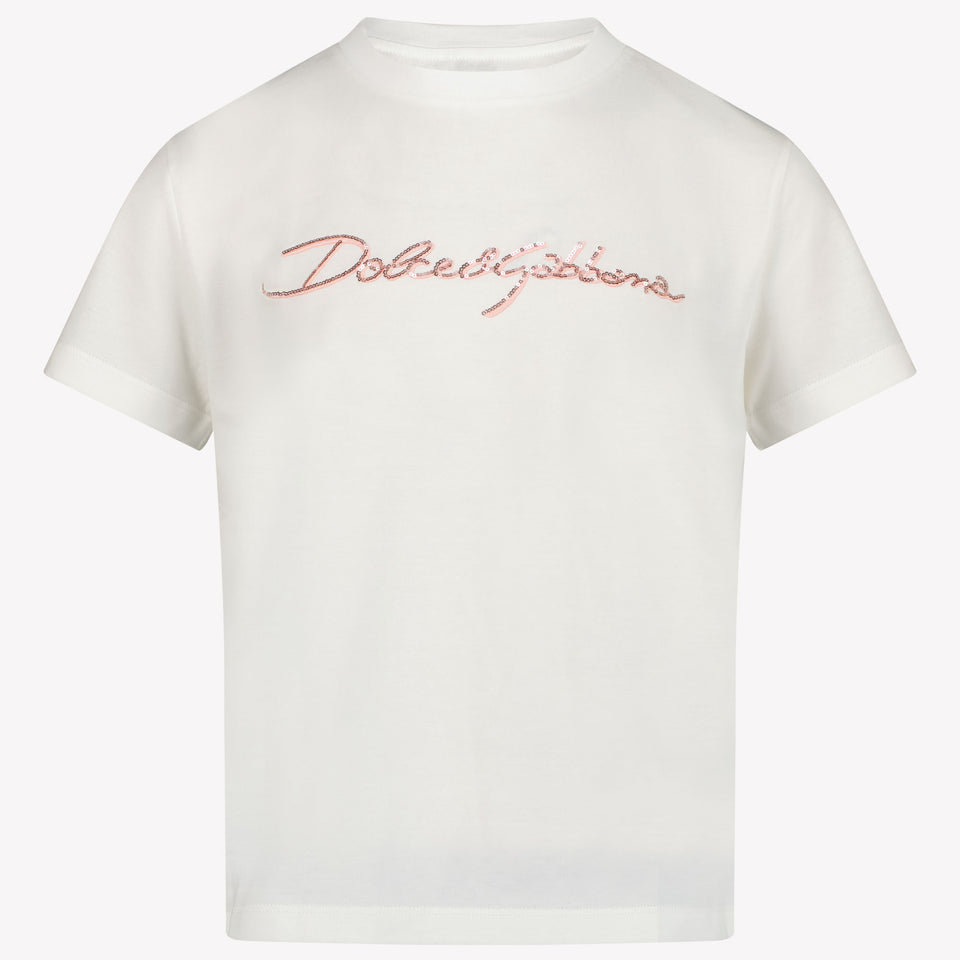 Dolce & Gabbana Enfant Filles T-shirt Blanc