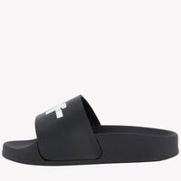 Off-White Garçons Pantoufles dans Noir