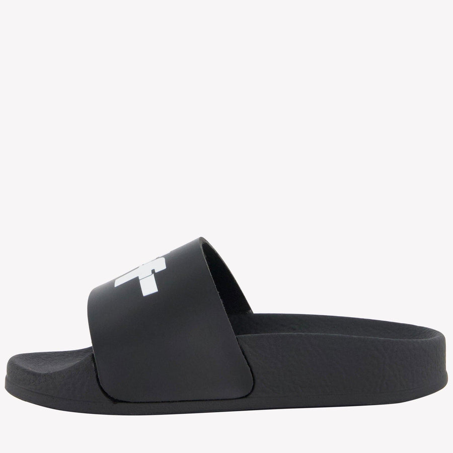Off-White Garçons Pantoufles dans Noir