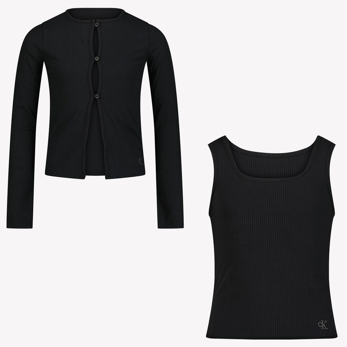 Calvin Klein Filles Gilet Noir