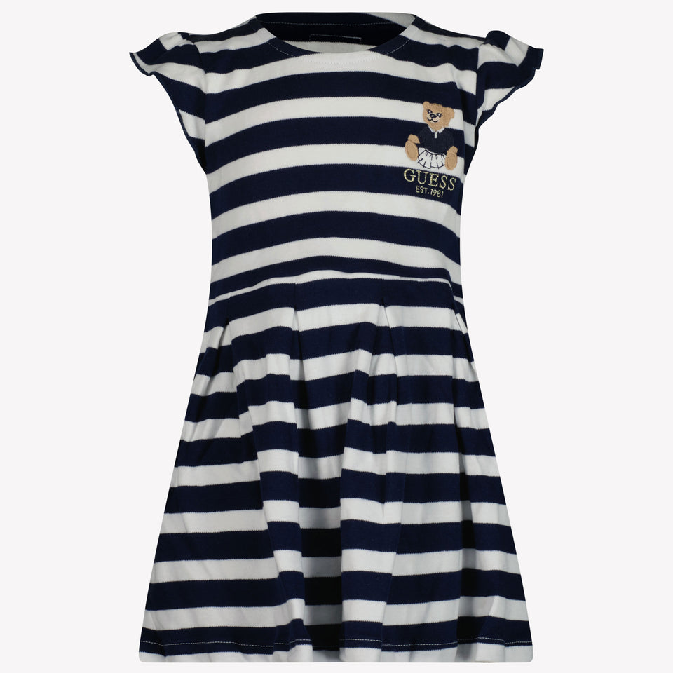 Guess Ragazzo Ragazze Vestito Navy