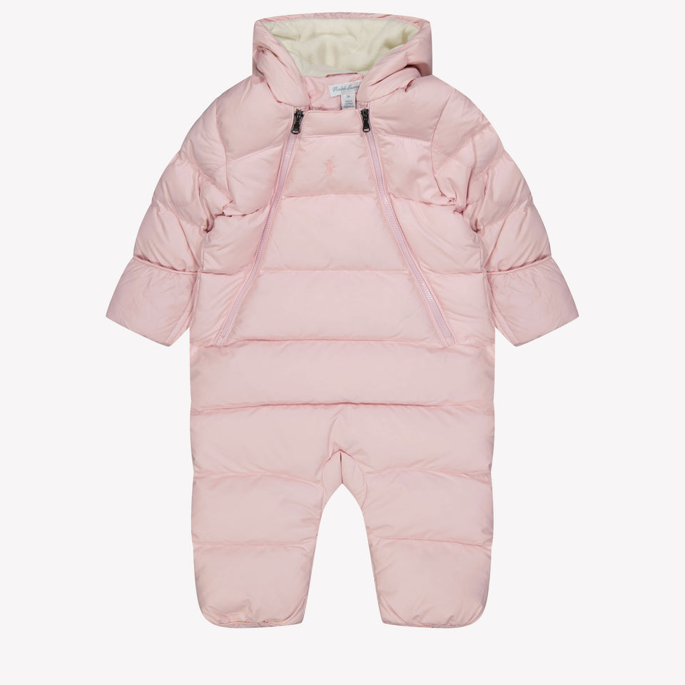 Ralph Lauren Bébé Garçons Costume de ski Rose Léger