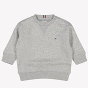 Tommy Hilfiger Baby Unisex Sweater Light Gray