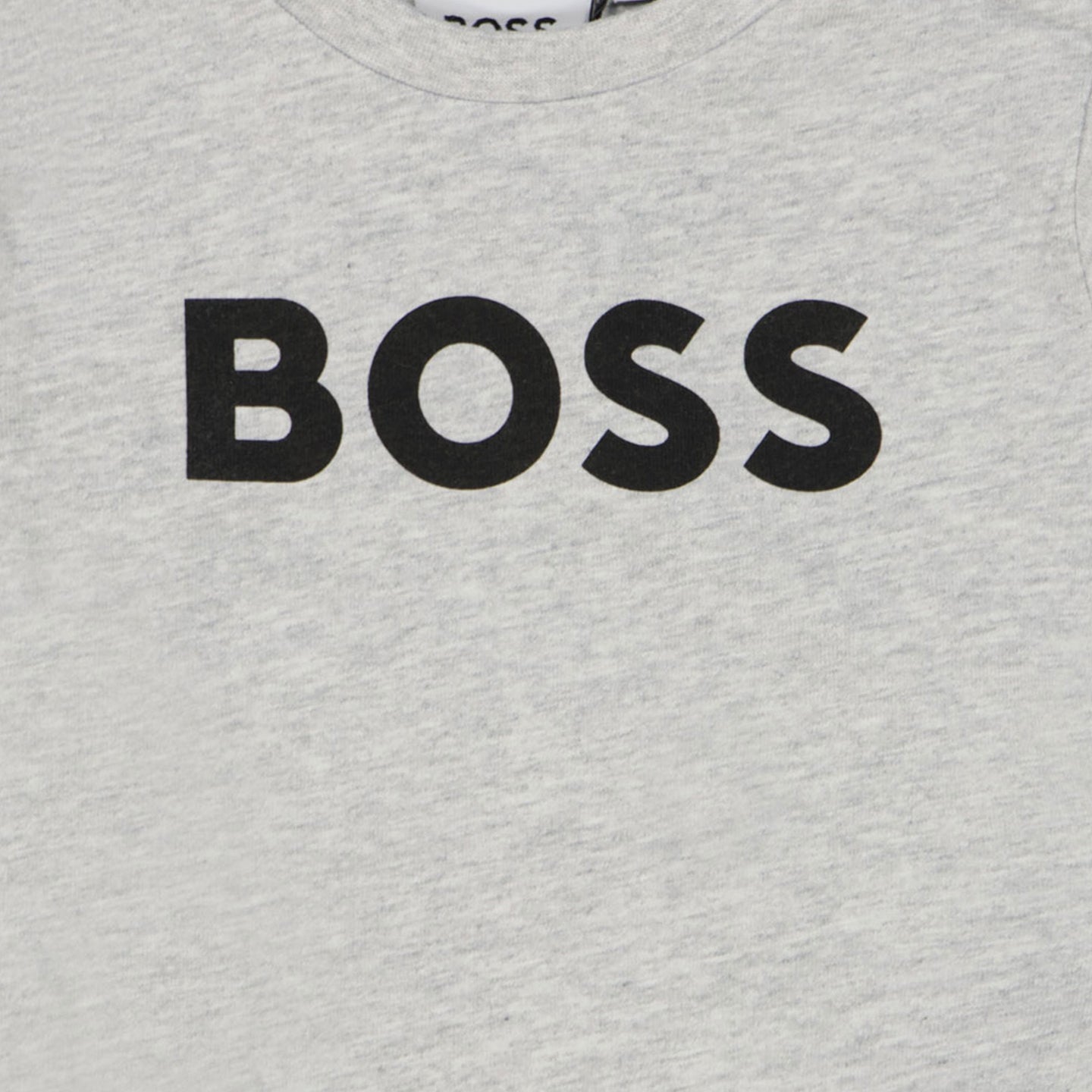 Boss Bebé Chicos Camiseta Gris Claro