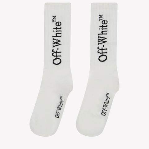 Off-White Kinder -Unisex -Socken in Weiß