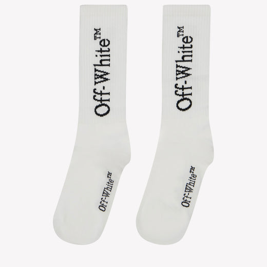 Off-White Ragazzo Unisex Calzini Bianco