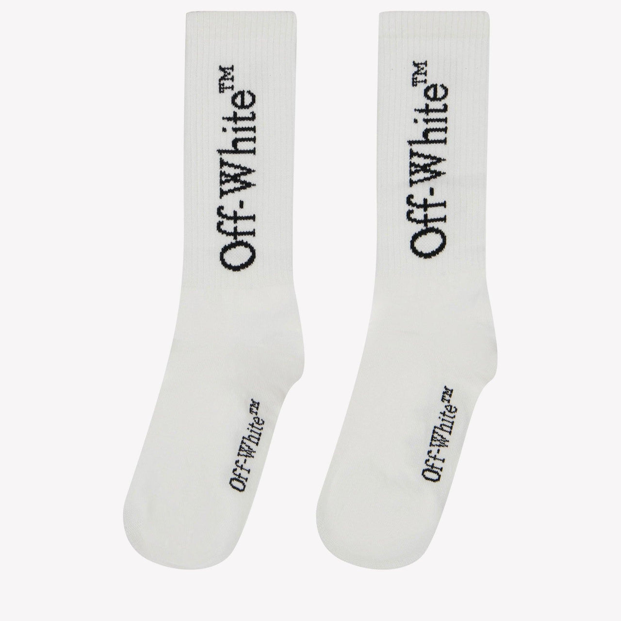 Off-White Kids Unisex Socks  White