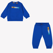 Missoni Bambino Ragazzi Abito da jogging Blu Cobalto