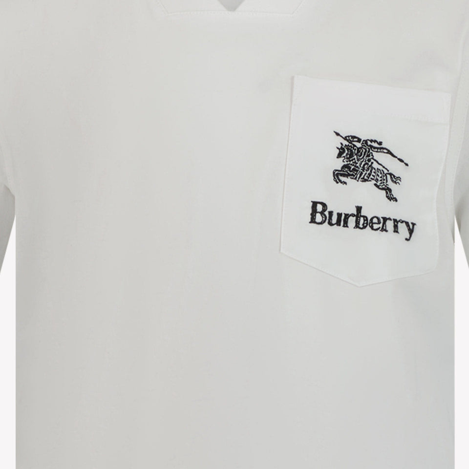 Burberry Kinder Jongens T Shirt Wit