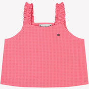 Tommy Hilfiger Baby Girl Camiseta Rosa