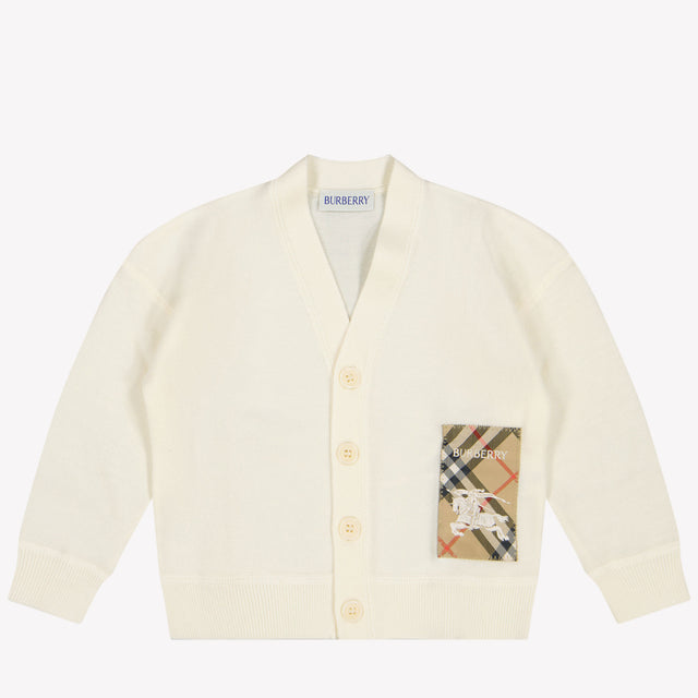 Burberry Romie bébé Garçons Gilet dans le blanc