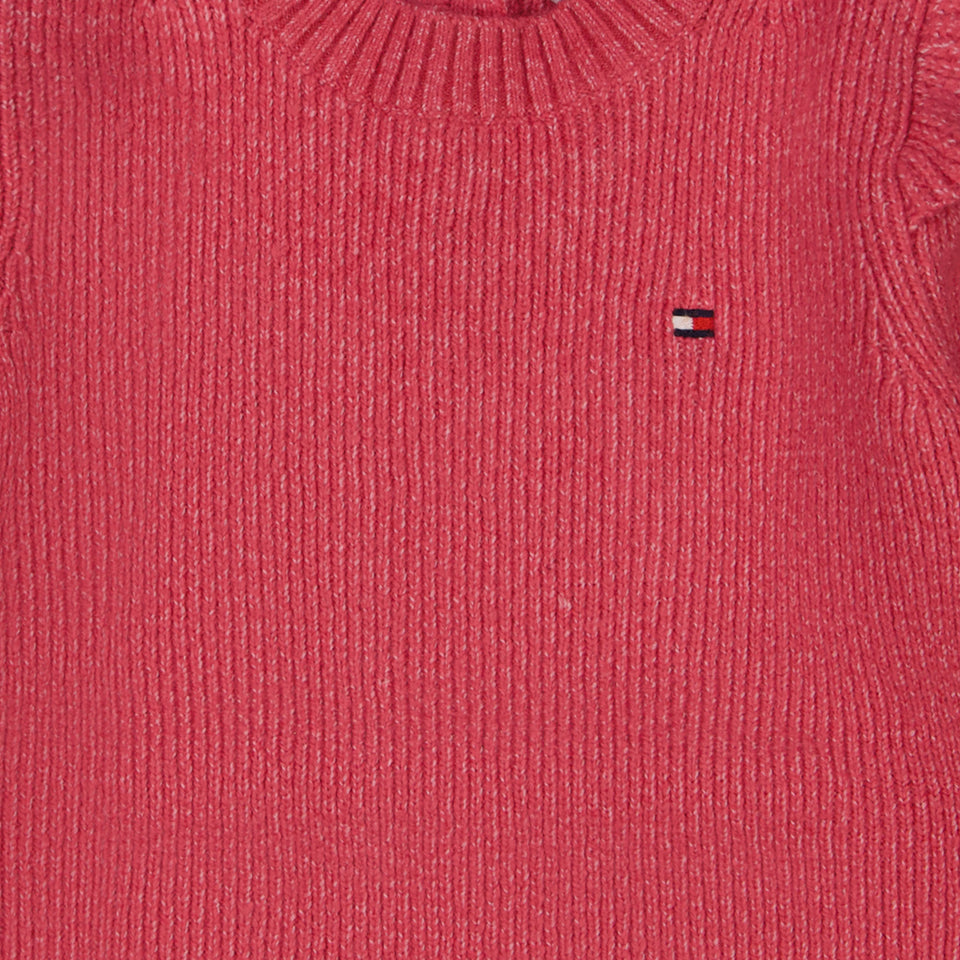 Tommy Hilfiger Bambino Ragazze Vestito Fucsia