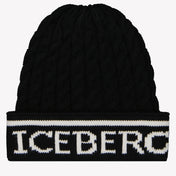 Iceberg Bambino Ragazzi Cappuccio Nero