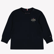 Tommy Hilfiger Bebé Chicos Camiseta Navy