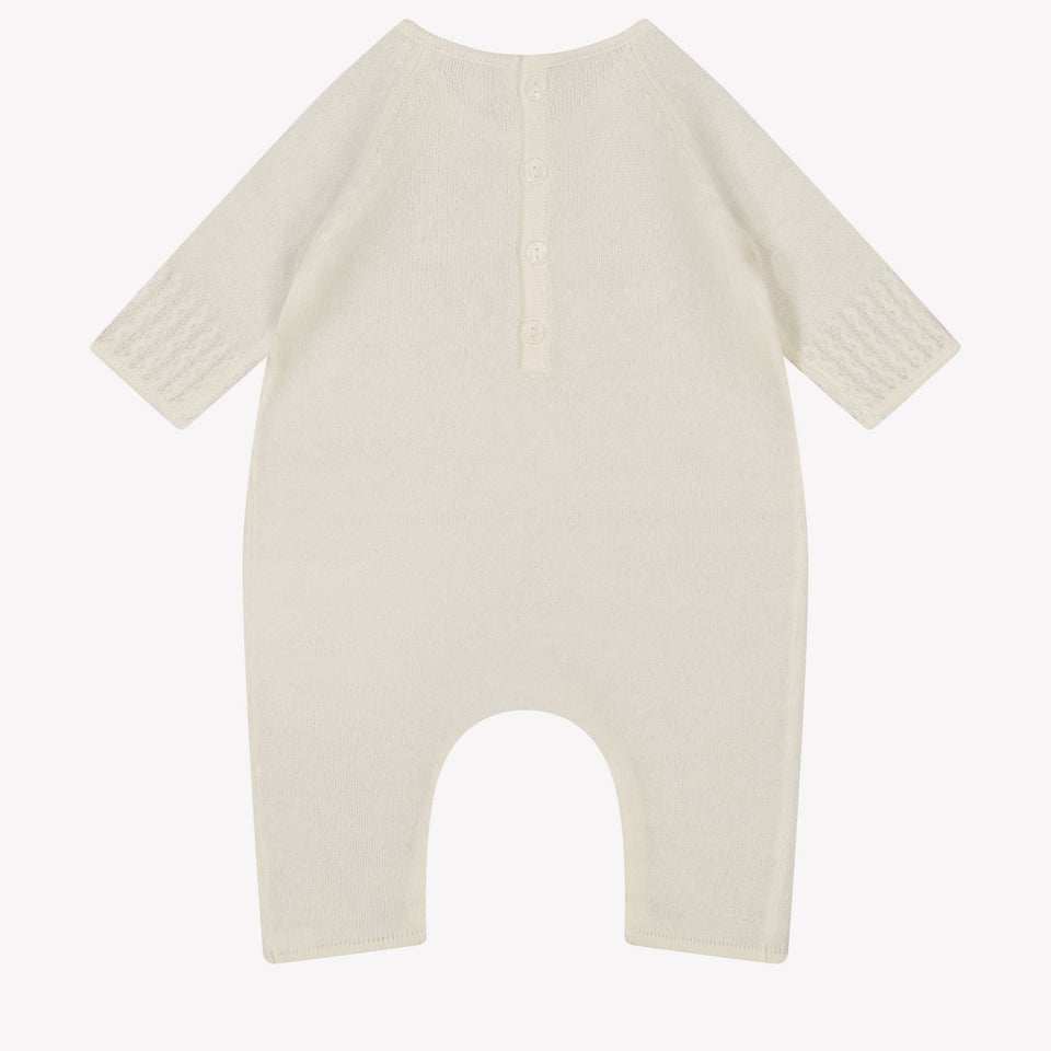 Tartine et chocolat bebé Unisex Traje de caja Blanco Roto