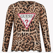 Guess Ragazzo Ragazze Maglietta Pantera