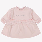 Givenchy Bebé Chicas Vestido Rosa claro