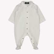 Versace Baby unisex box suit White