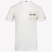 Tommy Hilfiger Garçons T-shirt Blanc