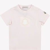 Moncler Baby Mädchen T-Shirt Hellrosa