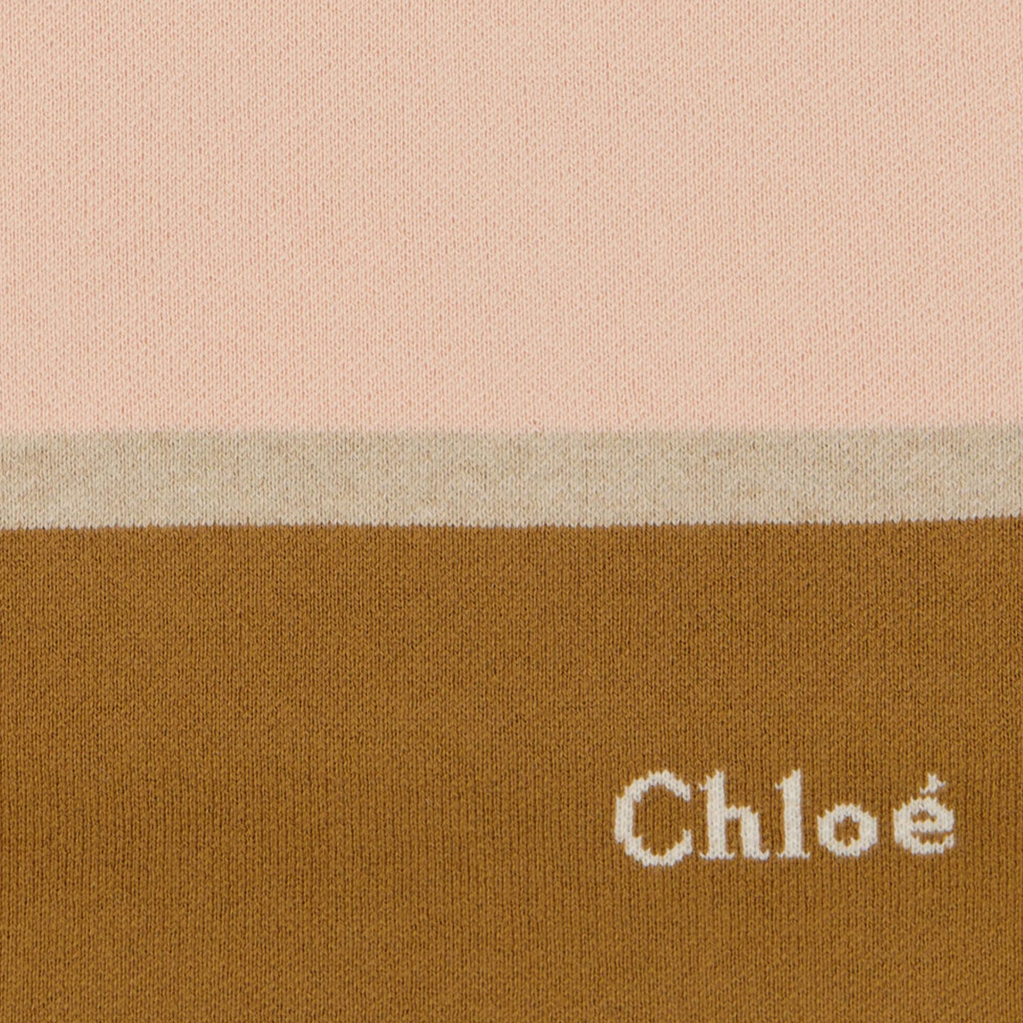 Chloe Filles Foulard Rose Léger