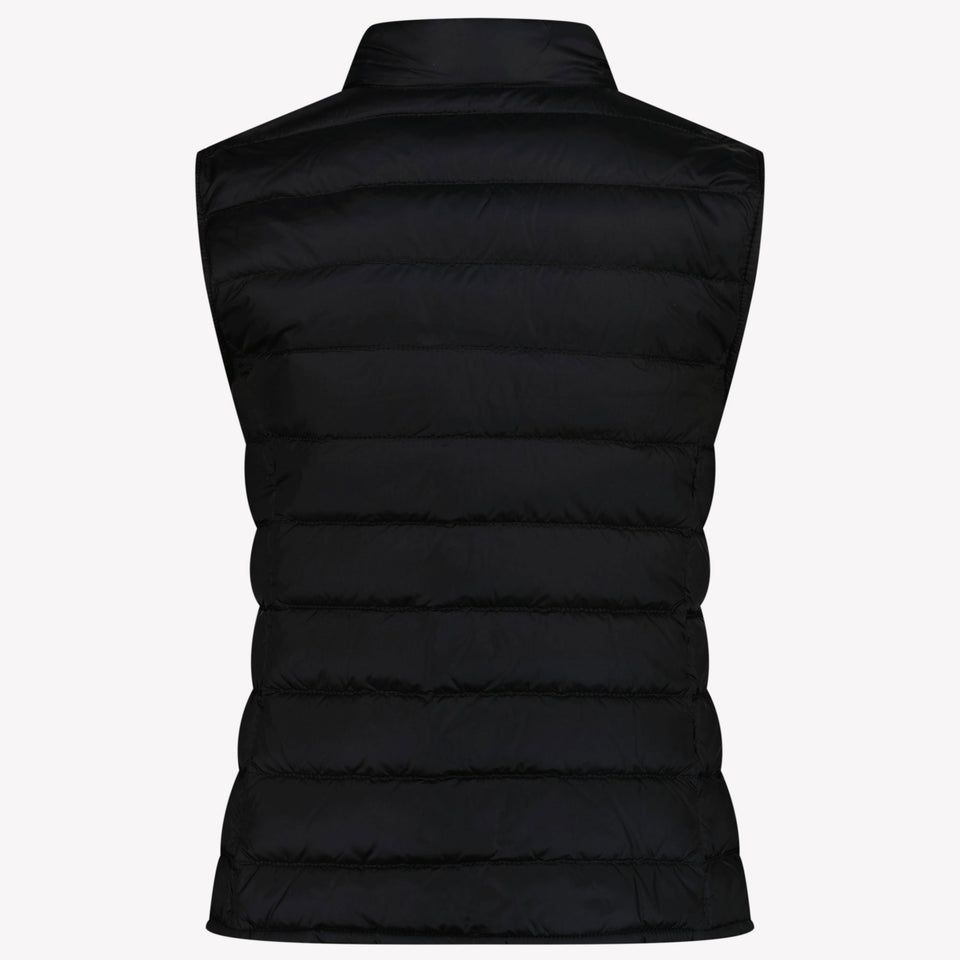 Moncler Kids Girls Bodywarmer In Black