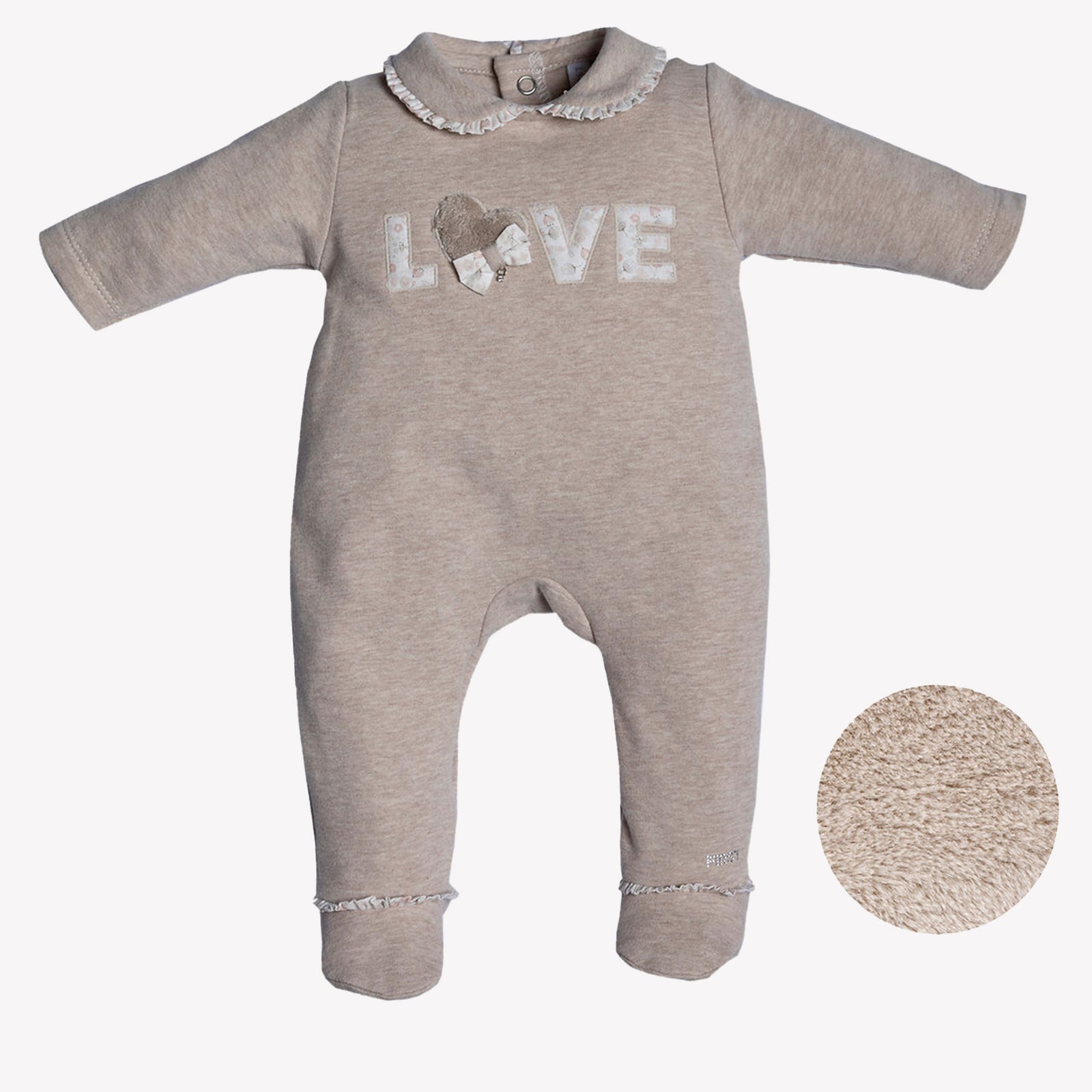 First Bambino Ragazze Tuta in scatola Beige