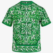 Dolce & Gabbana Garçons T-shirt Vert