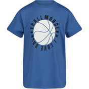 Camiseta de Moncler Kids Boys Blue