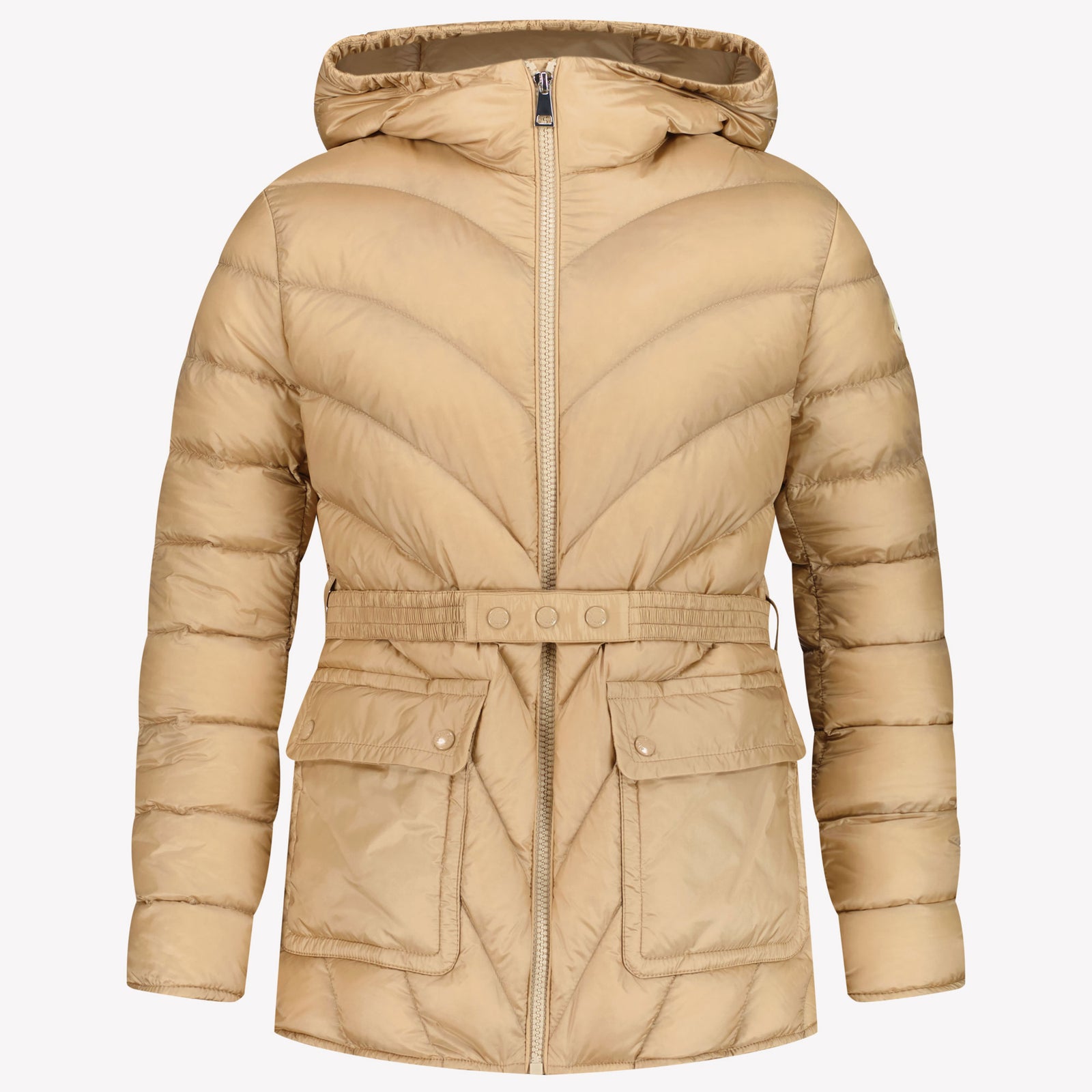 Moncler Argenno Kinder Meisjes Tussenjas In Beige