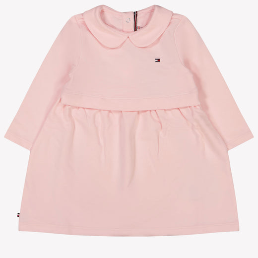 Tommy Hilfiger Bambino Ragazze Vestito Rosa Chiaro